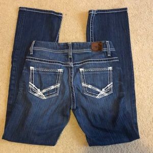 Size 28x33 1/2 bootcut BKE Peyton jeans